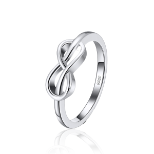 טבעת אינפיניטי מכסף 925 swaga תכשיטים אונליין